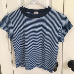 TRADED Brandy Melville Striped T-Shirt